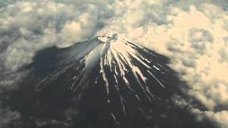 Aerial view of Mt Fuji Japans tallest peak [upl. by Ainatit362]