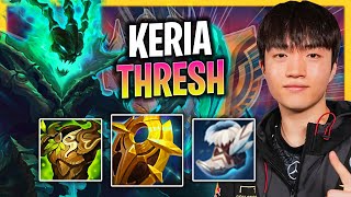 KERIA IS READY TO PLAY THRESH  T1 Keria Plays Thresh Support vs Nautilus Season 2024 [upl. by Rhona]