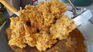 CARA BIKIN AYAM GORENG CRISPY ALA KFC RENYAH TAHAN LAMA 2023 [upl. by Lipsey5]