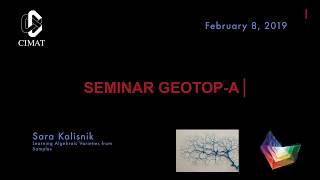 Web Seminar GEOTOP A Sara Kalisnik Feb 8 2019 [upl. by Sorgalim787]