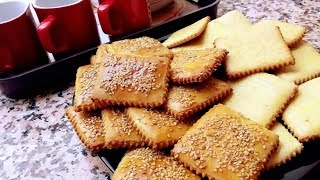 Recette Biscuit Délicieux 😋 pour goûter  école  Cuisine Marocaine 186 [upl. by Anwaf]