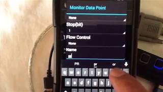 Using USBOTG Serial Ports with Modbus Monitor Advanced Android App [upl. by Akibma]