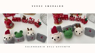 TUTORIAL CALENDARIO DELLAVVENTO🎄Come fare un calendario dellavvento alluncinetto [upl. by Nixie503]