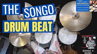 AfroCuban Latin Jazz Drums  Songo Drum Beat [upl. by Onitnelav991]