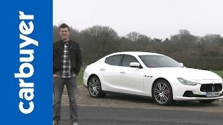 Maserati Ghibli saloon 2014 review  Carbuyer [upl. by Ahsaetal223]