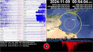 Guardialfiera Campobasso Italy Mw 375 Depth 16 km 20241109 005125713 418507°N 148592°E [upl. by Novick145]