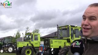 Oude tractoren toeren door de Denderstreek [upl. by Lokcin]