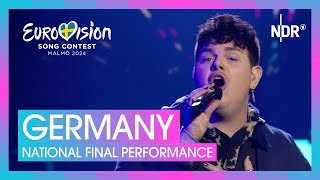 ISAAK  Always On The Run  Germany 🇩🇪  National Final Performance  Eurovision 2024 [upl. by Blumenfeld]