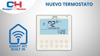 Presentamos el nuevo termostato de pared de CooperampHunter 120N [upl. by Tailor]