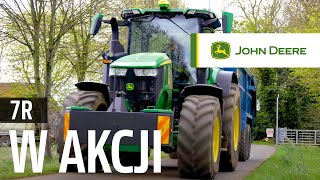 Prawdziwe opinie rolników na temat JOHN DEERE 7R w akcji [upl. by Brunk]