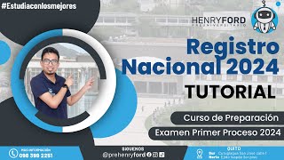 ✅ Tutorial De Registro Nacional 2024 Creación De Cuenta Senescyt Universidades [upl. by Farant408]