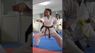 Karate Girls Training 🥋 [upl. by Ahsirpac244]