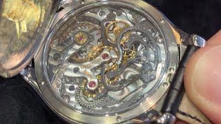 Montblanc Villeret 1858 Grand Chronographe Authentique feat Minerva monopusher [upl. by Steffie]