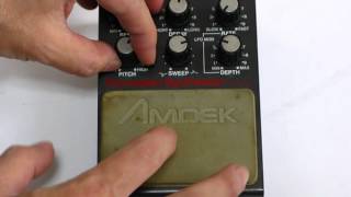 アナログ･パーカッション･シンセのAMDEK Percussion Synthesizer PCK−100を試してみた [upl. by Oiraved]