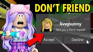 The CREEPIEST ROBLOX HACKERS on BROOKHAVEN [upl. by Amar]