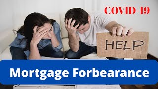 Requesting Mortgage Forbearance Be Careful [upl. by Feerahs687]