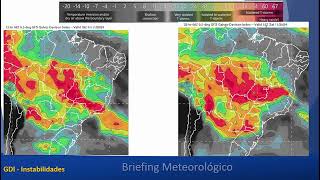 Briefing Meteorológico dias 29 e 30 de novembro  Trovoadas no Região CentroOeste [upl. by Anitsirhcairam57]