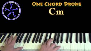 Cm Minor  One Chord Drone  Electronic Strings [upl. by Nylle]