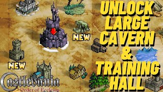 How to Unlock Training Hall and Large Cavern in Castlevania Order of Ecclesia [upl. by Ecniuq]