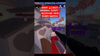 NEW BEST ARSENAL SCRIPT  BLOXHUB  WIN EVERY MATCH [upl. by Malti70]