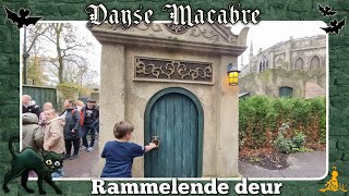 Efteling Rammelende deur in wachtreis Danse Macabre [upl. by Gnouv]