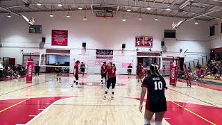 Kahuku whites vs Anuenue set 1 [upl. by Aisirtap]