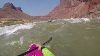 Hance Rapid  Grand Canyon  Jackson Kayak Antix 20 [upl. by Idelle]