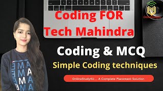 Tech Mahindra expected Coding Questions and MCQ [upl. by Katuscha]