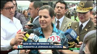 La jornada electoral estuvo llena de varios incidentes violentos [upl. by Ellimac]