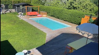 ALLA KAN  BYGGA EN POOL KORT VERSION POOL BUILDING CONSTRUCTION [upl. by Soutor]