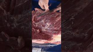 Brisket Trim brisket beef bbq [upl. by Ioves]