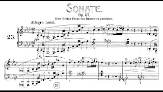 Beethoven Sonata No23 in F Minor quotAppassionataquot Jumppanen Kovacevich [upl. by Mavilia]