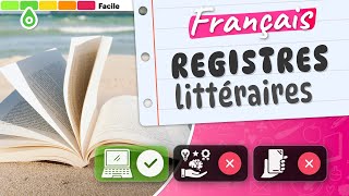 Les registres littéraires Français [upl. by Assirroc]