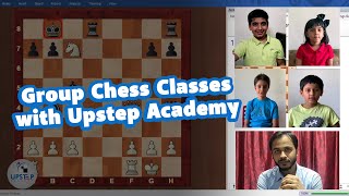 Online Group Chess Training  Upstep Academy [upl. by Koal]