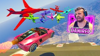 MEGA RAMPA TODOS CONTRA MI 800 CHUPACÁMARAS  GTA 5 ONLINE [upl. by Zetra]