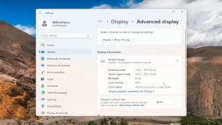 How to Enable a Dynamic Refresh Rate on Windows 11 Guide [upl. by Aihtenak]