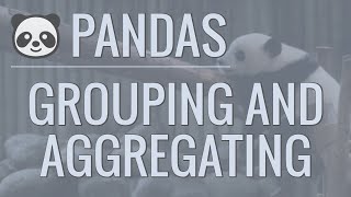 Python Pandas Tutorial Part 8 Grouping and Aggregating  Analyzing and Exploring Your Data [upl. by Howard]