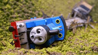 Thomas Crashes Down the Bank  The Great Discovery HOOO Remake [upl. by Marucci618]