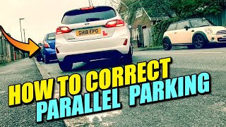 How To Correct Parallel Parking  Driving Lesson [upl. by Aland]