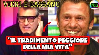 La rottura definitiva tra Cassano e Vieri cosa è successo davvero dietro le quinte della Bobo TV [upl. by Uhp487]