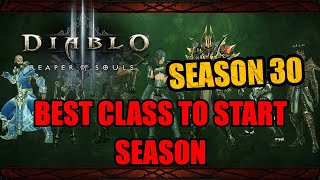 Diablo 3 Season 30  Top 3 Classes to Start Season [upl. by Malinda]