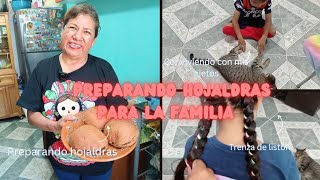 Preparando ricas HOJALDRAS para compartir con la familia [upl. by Kessiah562]