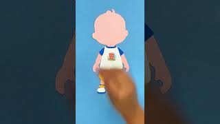 Lets Help Baby JJ Get Ready 123 Go Go GO cocomelon 123 shorts [upl. by Eednam]