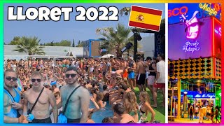 7 Tage Lloret de Mar❗️Lloret de Mar Vlog 2022 Clubs Poolpartys und mehr mit Fun Reisen [upl. by Casimire]