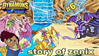 Story of God Zenix 🤩  part  6  in Dynamons world 🌍  zenix friend joined battle 🥰😇 [upl. by Asiral]