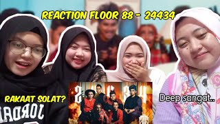 Reaction Floor 88  24434 Official Music Video [upl. by Yrocej]