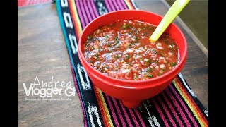 Chirmol Guatemalteco  Receta Super Facil [upl. by Ihcego]