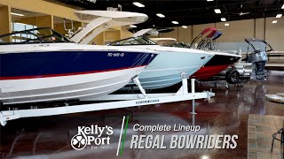 Considering A Bowrider Walkthrough Regal Boats ENTIRE Lineup of 2228 Bowriders [upl. by Rodge]