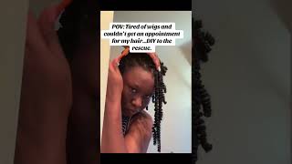 DIY Passion twist braids passiontwisttutorial passiontwistbraids braids braidedhairstyles [upl. by Ecnaled]