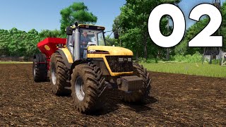 Farming Simulator 25  Part 2  Working the Fields with New Machinery [upl. by Chaffin678]